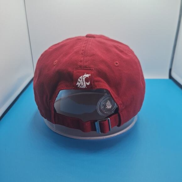 Washington State Nike Dri-Fit Hat Cap Swoosh Red Embroidered Dad Cap Cotton - Picture 4 of 7